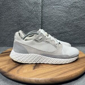 Steve Madden Women's 13 M White Knit Multi Woven‎ Lace Up Sneakers Low Top